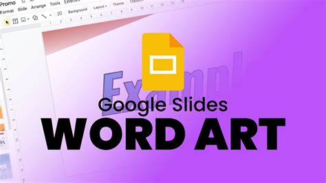 google slides word art